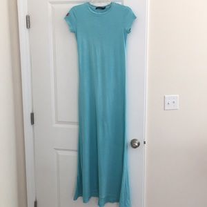 Maxi ocean blue Polo Ralph Lauren dress